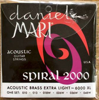 Mari Spiral 2000 Strings Extra Light Guitar Strings